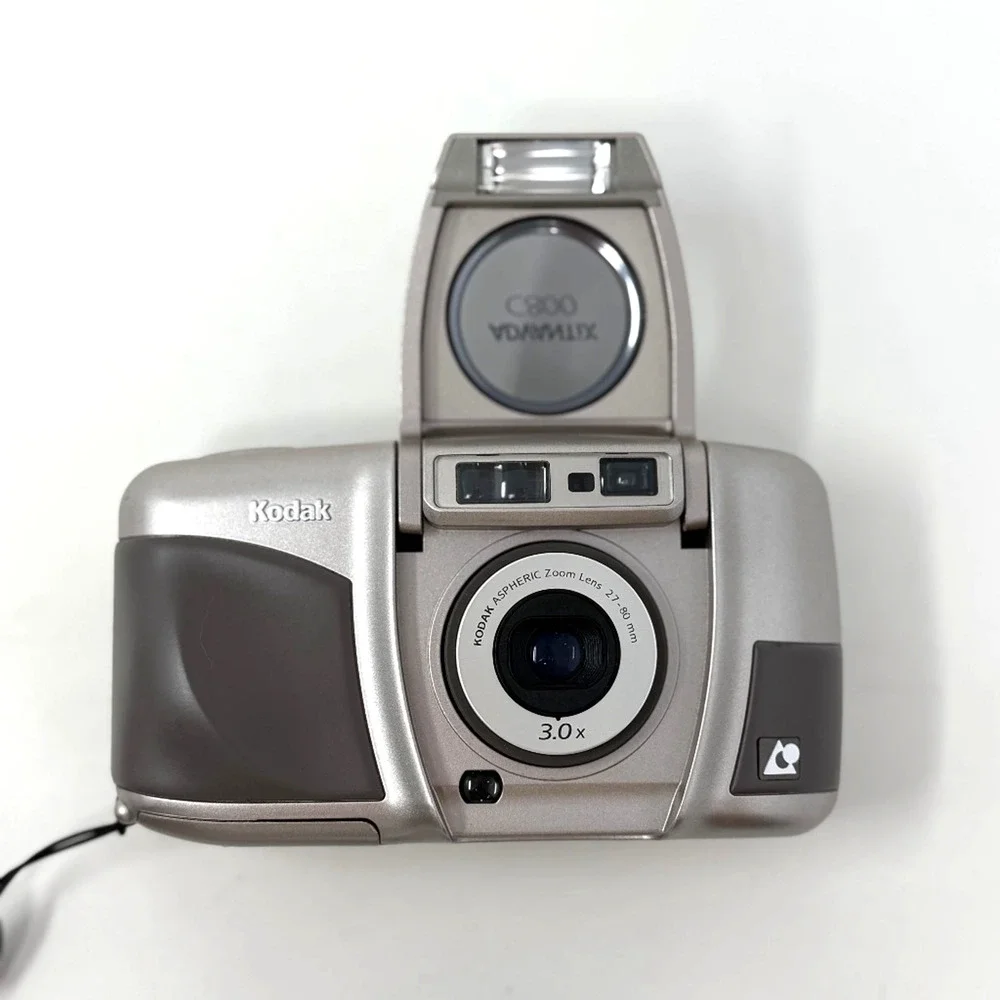 Kodak Advantix C800 Zoom APS Film Camera w/ Manual Untested As Is